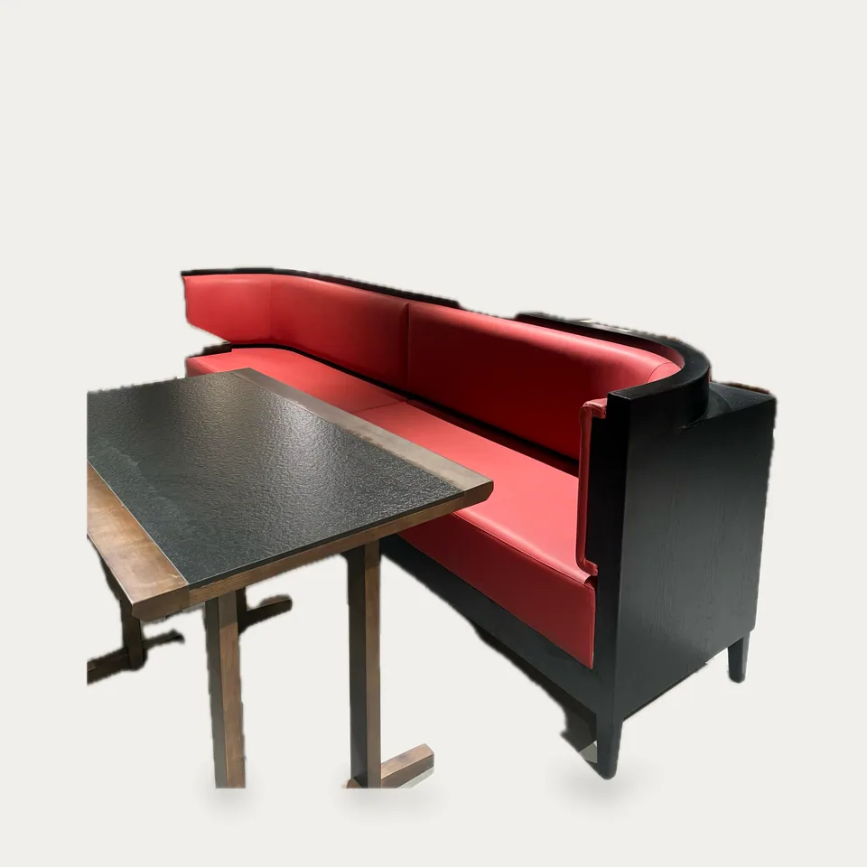 Cinnabar Wing-End Booth