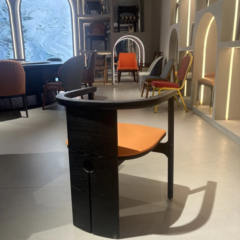 Ember Horseshoe Chair view 2
